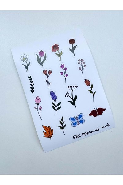 STICK STICKER ملصقات الزهور