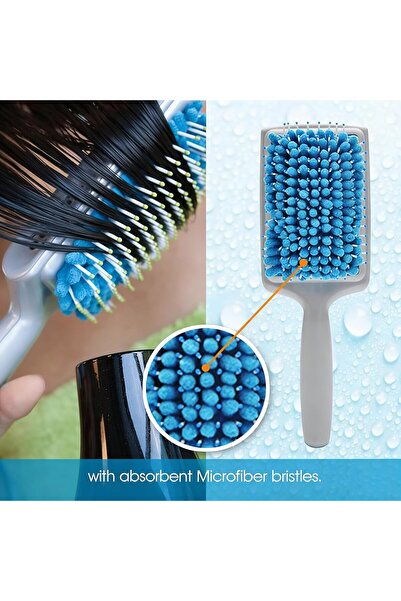PUKON POPETPOP Quick Dry Towel Paddle Brush Hair Dryer Brush