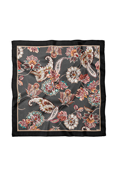 Sultan İpek Shawl Patterned Scarf / Bandana 50X50Cm