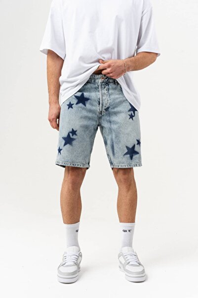 go gang own Τζιν Σορτς Galaxy Fade