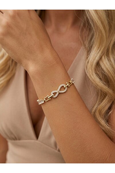 İNN JEWELLERY Xuping Tarnish-Free Hypoallergenic Infinity Symbol Bracelet wit...