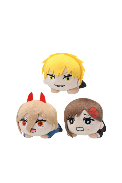 SEGA دمية قطيفة لشخصية دينجي / باور / كوبيني من سلسلة تشينسو مان (قطعة واحدة ...