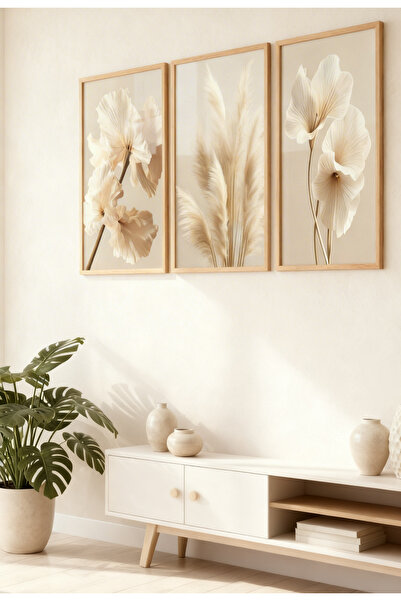 bestablo Modern Abstract Wooden Painting – Colorful Artistic Wall Painting (G...