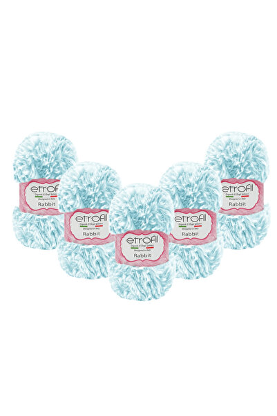 Etrofil Rabbit (70552) 5 ΤΕΜ. 100 γρ. 65 μ. 100% Πολυεστέρας Βελούδινο Χοντρό...
