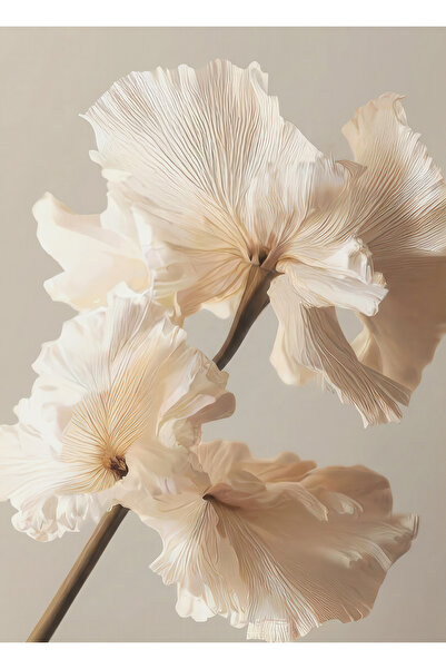 bestablo Tablou modern abstract cu păsări pe pânză – Pictură murală artistică...