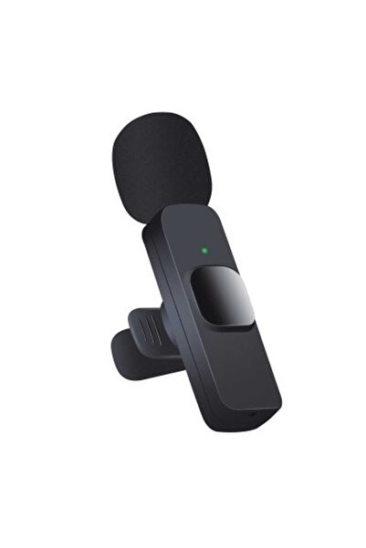 Ikon Wireless-Clipper Microphone, Black