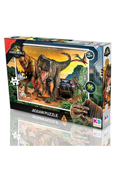 Ks Games لغز من 200 قطعة من عالم الجوراسيك: الولادة الجديدة