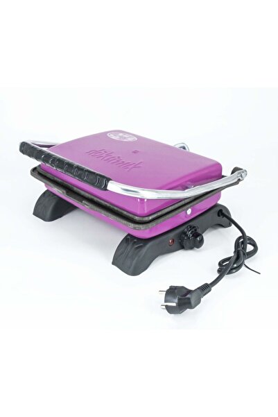 Dökümix Cast Iron Toaster Lilac + Wire Brush