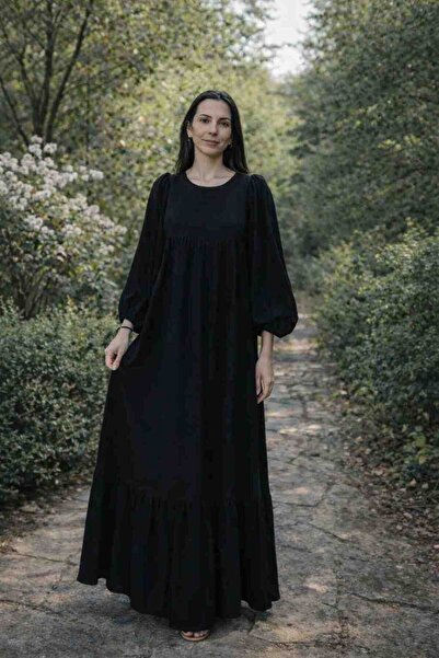 Liliang collection Robalı keten elbise