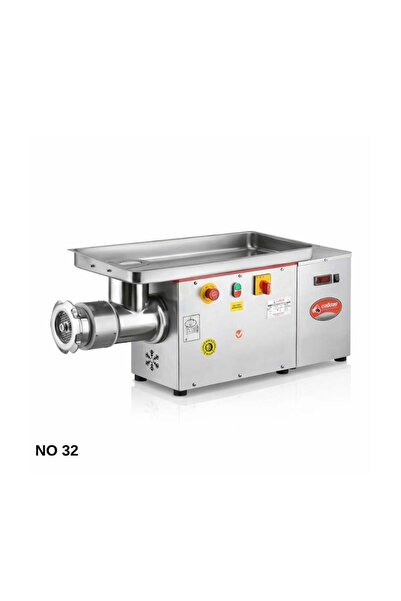 Çağdaş Makina Çağdaş No 32 Dıştan Soğutmalı Sifero Çelik Kıyma Makinesi 220V