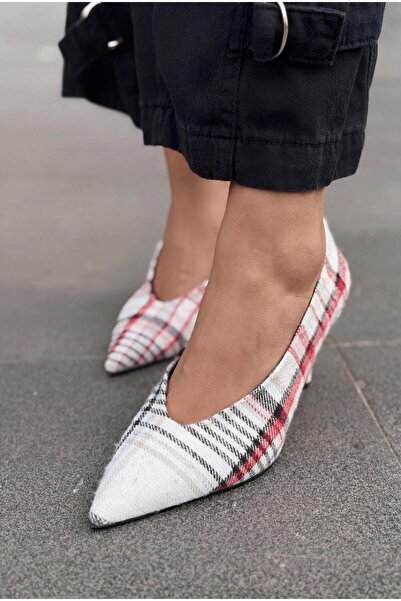 I Love Shoes قماش كايكرو ستيليتو متعدد الألوان من التويد المنقوش