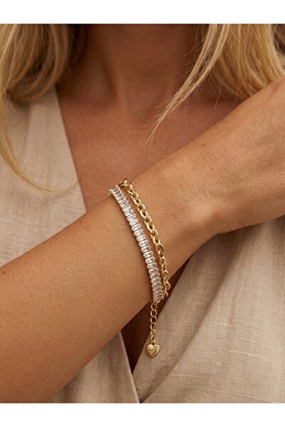 İNN JEWELLERY سوار Xuping مضاد للحساسية ومضاد للتلطيخ مع شكل طريق الماء (ضمان...