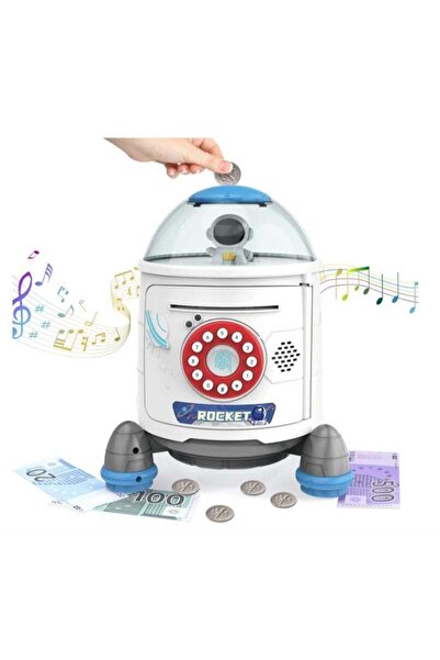 MARAH TOYS Rocket Money Bank for Kids