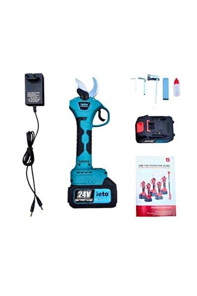 Ieto Pruning Shears, Steel Blade, Ergonomic Handle, Blue - COBI SMART®