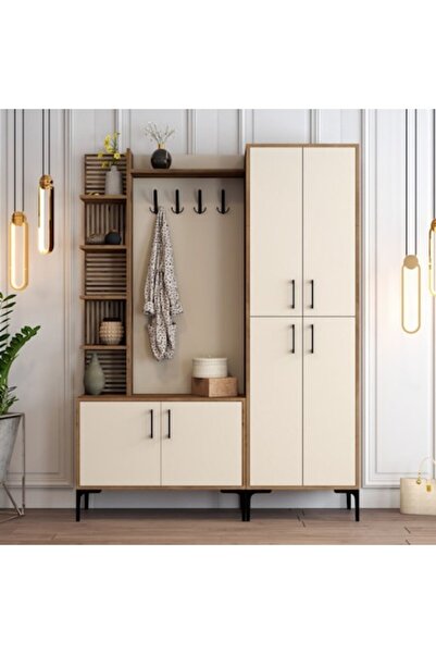 OEM Hall Coat Rack with Cabinet Model ViyanaDA