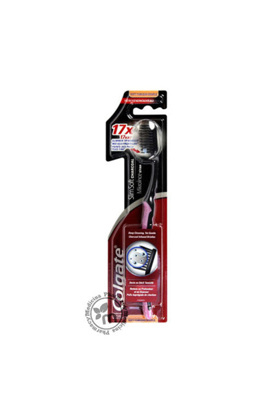 Colgate TB SLIM SOFT CHARCOAL