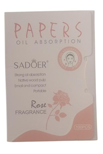 SADOER أوراق امتصاص الزيوت العطرية برائحة الورد.