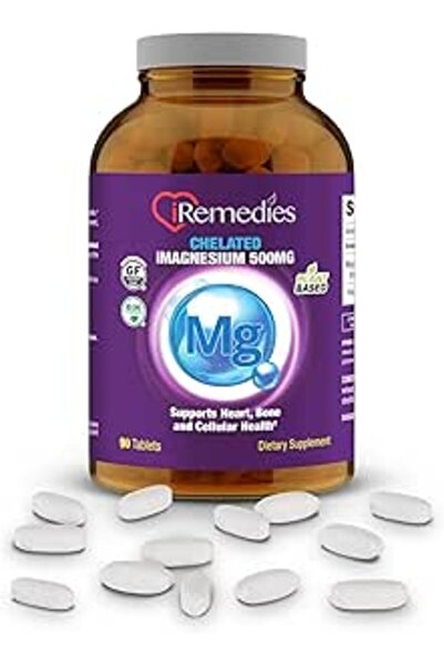 iremedies أقراص أي ماغنيسيوم 500 ملغ - 90 قرص