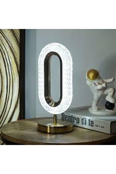 WHITE Lampă ambientală cu cristal, 3 moduri de iluminare cald/rece/neutru, in...