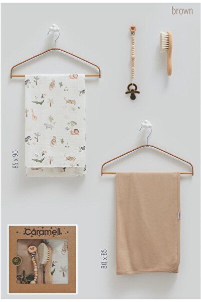 Caramell 4-Piece Blanket Set (80*85)