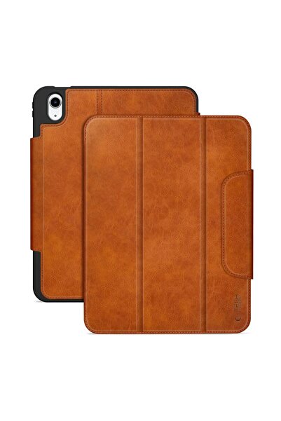 Tech-Protect SC Pen Fleece Case for iPad 10.9 2022/11 2025 Brown