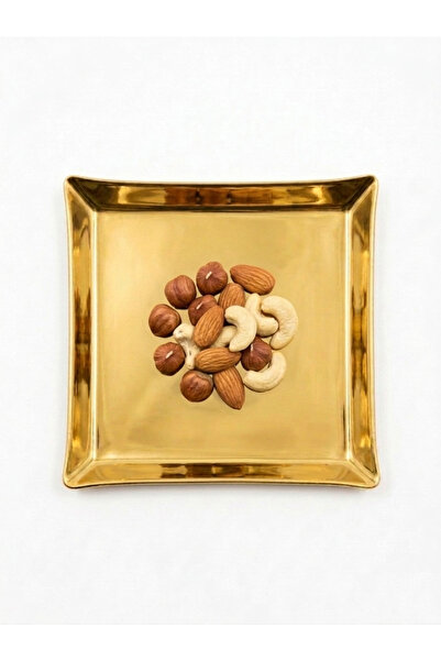 Arsel طبق تقديم القهوة الصغير من تيوس ستيل تيتانيوم جولد، طبق تقديم القهوة تح...