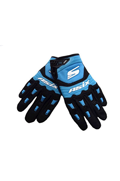 Asix Manusi enduro/atv/cross AS3 Senior, culoare albastru, marime M