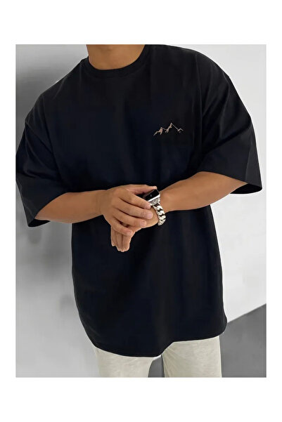 Pink Sky Tricou oversize 100% bumbac unisex, potrivire confortabilă, tendință...