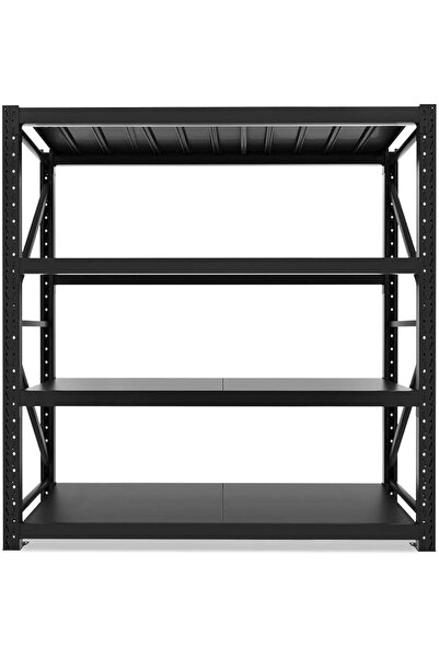 I Best FZE Heavy Duty Durable Metal Bolted Warehouse Garage Office Storage Ra...