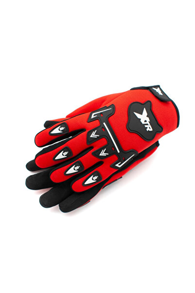 XTR Manusi enduro/atv/cross X2 Senior, culoare rosu, marime XL