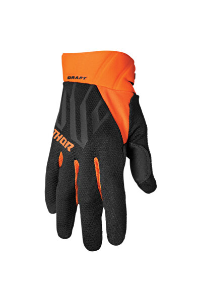 THOR Manusi atv/cross Draft, culoare negru/portocaliu, marime XS