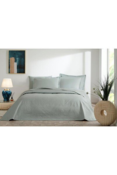 Özdilek Pike Set Ranforce Double Green Jacquard Lux Km (Z)