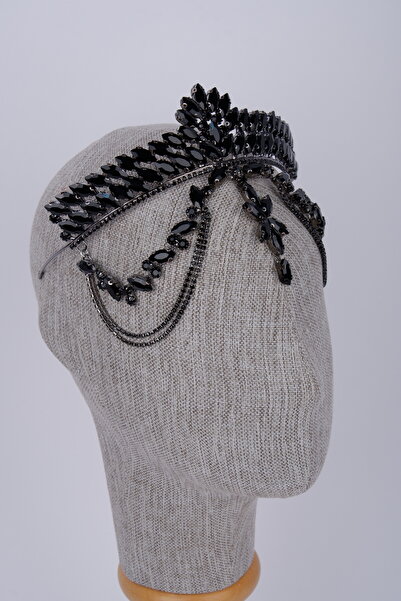 Hayalperest boncuk إكسسوار زي حفلة الهينا الليلية بتصميم تاج العروس مرصع بالك...