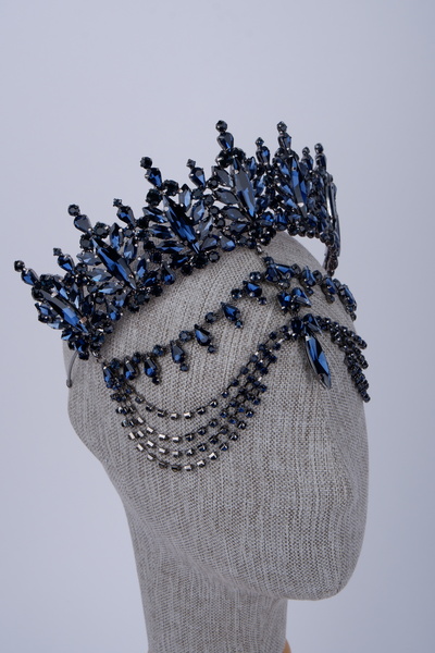 Limelia Πολυτελές εκθαμβωτικό κρυστάλλινο στέμμα βασίλισσας και κοσμήματα προ...