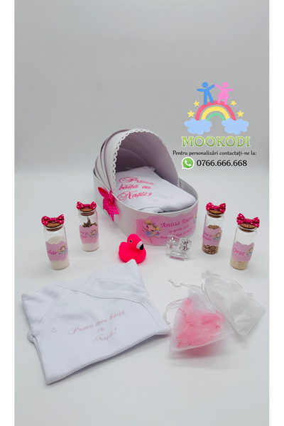 MOOKODI Εξατομικευμένο Σετ "Πρώτο Baby Shower με τους Νονούς/Νονές" - "Fairy ...