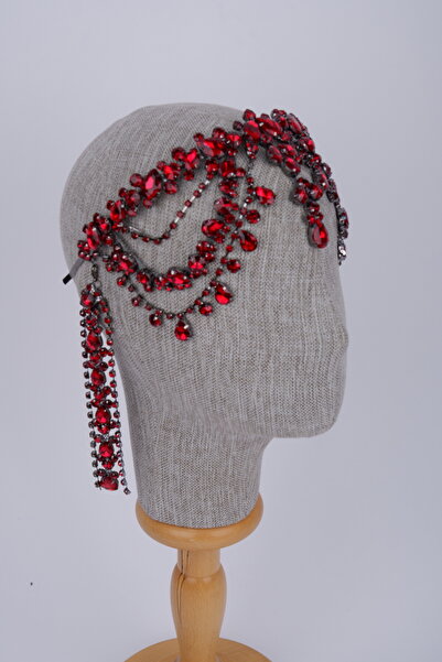 Hayalperest boncuk إكسسوار رأس العروس بتصميم خاص من حجر الكريستال وتصميم تاج ...