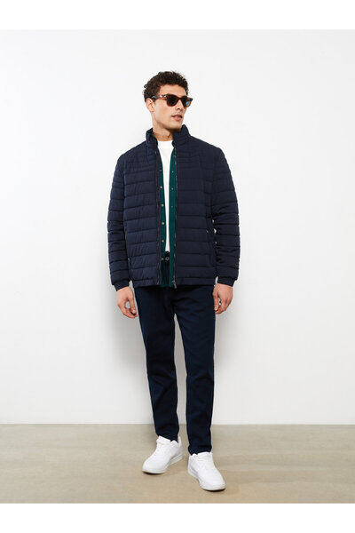 LC Waikiki Standard Fit Funnel Neck Men's Puffer Coat