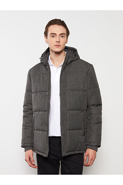 LC Waikiki Standard Fit Funnel Neck Men's Puffer Coat