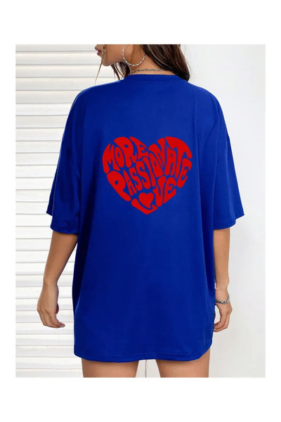 Pink Sky Oversize T-shirt 100% βαμβακερό Unisex Άνετη εφαρμογή Τάση Νέα Σεζόν