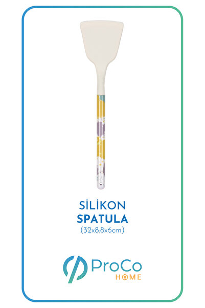 PROCO HOME Silicone Spatula Yellow