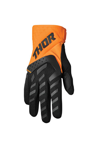 THOR Manusi atv/cross Spectrum, culoare negru/portocaliu, marime S