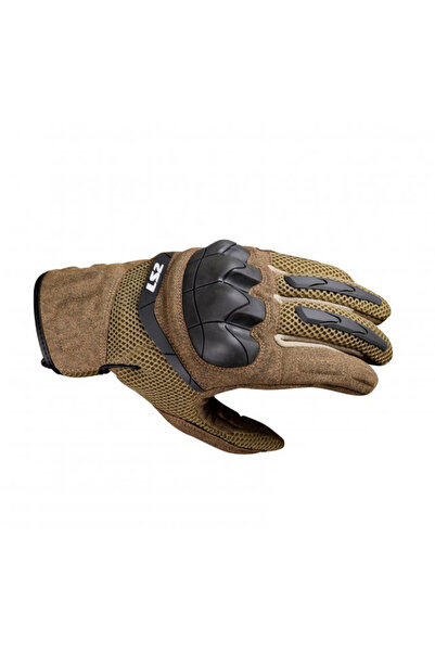 LS2 Manusi moto Kubra Man, culoare maro, marime 2XL