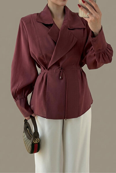 Suziş pernițe pentru umeri LI cu două rânduri de nasturi CĂMAȘĂ ȘIFON 5029