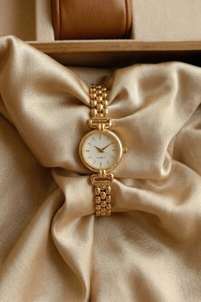 İnogge Orion Women's Steel Watch Gold Color Gold Dial Luxury |   Old Money Vi...