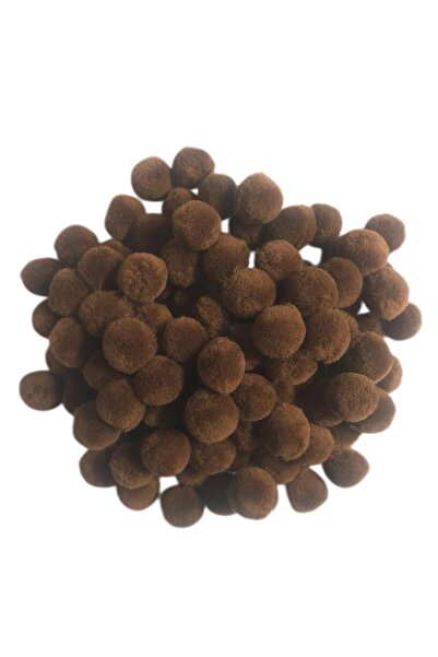 Pufypompom كرات بوم بوم قطيفة بحجم 2 سم، 100 قطعة (عبوة) - للحرف اليدوية والم...