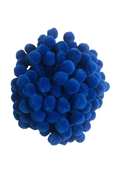 Pufypompom كرات بوم بوم قطيفة بحجم 2 سم، 100 قطعة (عبوة) - للحرف اليدوية والم...