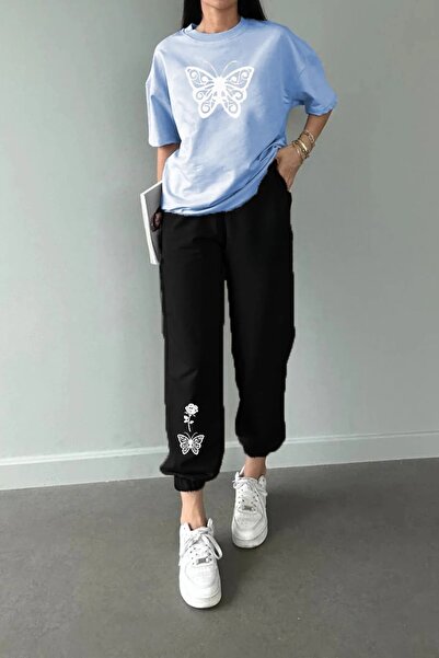 PENTHİLUS Unisex Printed Top and Bottom Set