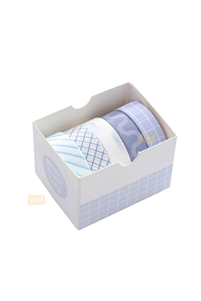 Şehir Online Mağazacılık Purple/Geometric 5-Piece Washi Tape Set - Patterned ...