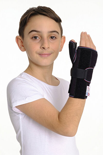MYLİFE ORTOPEDİ جبيرة معصم للأطفال مع دعم للإبهام