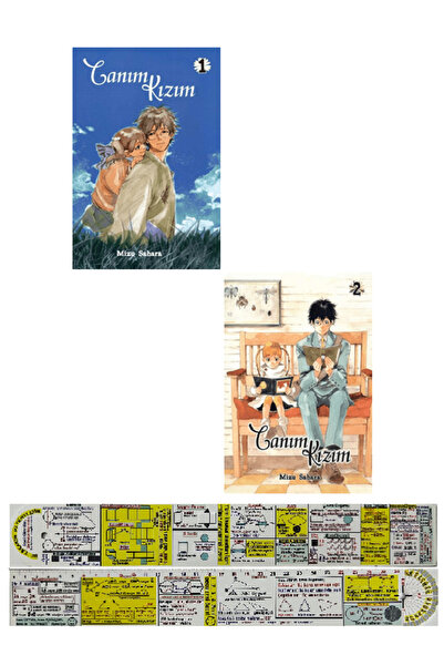 Komik Şeyler Canım Kızım 1-2. Ciltler Manga Seti + Özel Cetvel